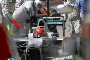 Schumacher explains how DRS works